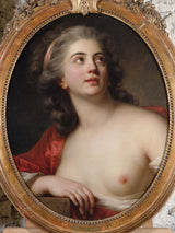 antoine-vestier-1783-hoofd-bacchante-kunstprint-fine-art-reproductie-muurkunst