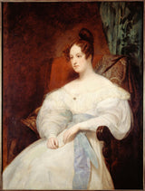 ary-scheffer-1833-förmodat-porträtt-av-prinsessan-louise-of-orleans-konst-tryck-fin-konst-reproduktion-väggkonst