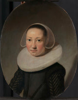 onbekend-1637-portret-van-een-jonge-vrouw-kunstprint-fine-art-reproductie-muurkunst-id-adb81vv83