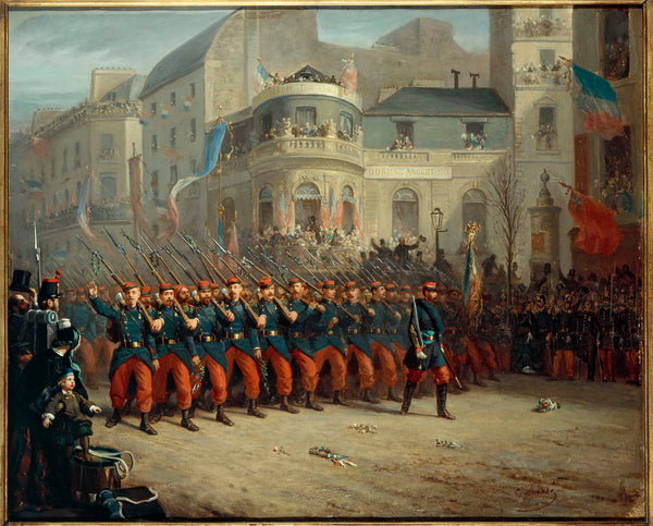 emmanuel-auguste-masse-1855-parade-on-the-boulevard-italians-army-troops-in-the-crimea-29-december-1855-art-print-fine-art-reproduction-wall-art