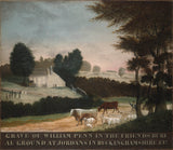 에드워드 힉스-1847-윌리엄 펜의 무덤-예술-인쇄-미술-복제-벽-예술-id-adg12wmaq