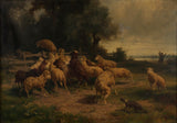 恩斯特·阿道夫·邁斯納-1870-羊-藝術-印刷-美術-複製-牆-藝術-id-adhfz92ur