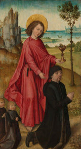 непознато-1480-донатор-и-неговите-два-сина-со-свети-Џон-евангелист-уметност-печат-фина-уметност-репродукција-ѕид-уметност-ид-адхбру2q
