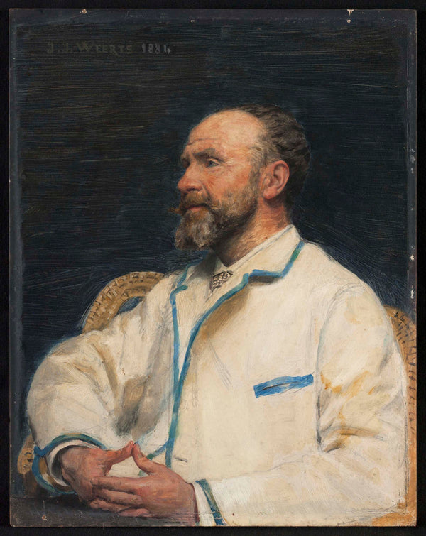 jean-joseph-weerts-1884-portrait-of-firmin-bleach-art-print-fine-art-reproduction-wall-art