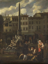 未知-1650-市场场景在罗马-广场-纳沃纳-艺术印刷品-精美艺术-复制品-墙艺术-id-adjc7nzli