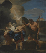 安德里亚·萨奇1650年基督艺术的洗礼印刷精美的艺术复制品墙艺术ID-adjh3xr8n