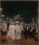 Jean-Beraud-1905-prachtige-nacht-kunstprint-kunst-reproductie-muurkunst