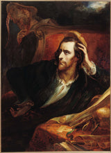 ary-scheffer-1848-在他的艺术绘画艺术上的浮雕画精美的艺术复制品墙上艺术