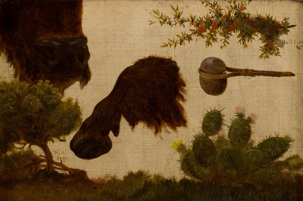 charles-ferdinand-wimar-study-for-the-wounded-buffalo-art-print-fine-art-reproduction-wall-art-id-adl6qy3vu