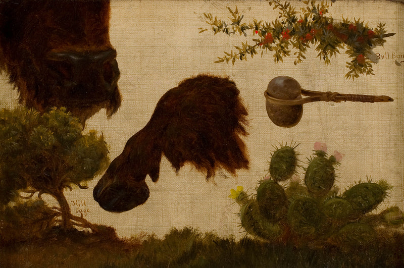 charles-ferdinand-wimar-study-for-the-wounded-buffalo-art-print-fine-art-reproduction-wall-art-id-adl6qy3vu