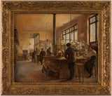 ferdinand-gueldry-1887-le-laboratoire-municipal-quartier général de la police-boulevard-du-palais-art-print-reproduction-fine-art-wall-art