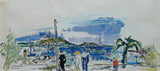 wilhelm-thony-1936-水手在海滩上的艺术印刷品美术复制品墙艺术 id-adne06wf1