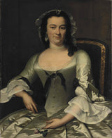 弗朗斯·范德邁恩-1750-亨利埃塔-瑪麗亞-范德波爾-威廉的妻子的肖像-藝術印刷品-美術複製品-牆藝術-id-adqbmc8dc