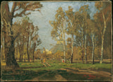 蒂娜·布勞-1885-普拉特在圓形大廳藝術印刷精美藝術複製品牆藝術 id adqllmvu1
