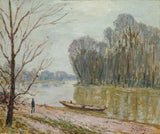 阿尔弗雷德·西斯利（Alfred-sisley）1896年，卢瓦尔河艺术印刷精美的艺术复制品墙艺术ID ADR40778O