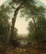 Asher-Brown-Durand-1872-leśny strumień-z-vista-art-print-reprodukcja-dzieł sztuki-sztuka-ścienna-id-adriqch25