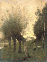 camille-corot-1840-landskap-med-selje-kunsttrykk-fin-kunst-reproduksjon-veggkunst-id-adt3zuzyp