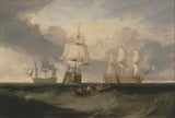 jmw-特納-1806-從特拉法加勝利歸來的三位置藝術印刷美術複製品牆藝術 id-adubmfp92