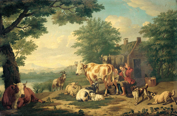 jan-van-gool-1710-rustic-scene-with-woman-milking-art-print-fine-art-reproduction-wall-art-id-aduft4j6i