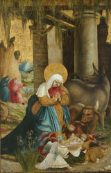 майстер-історії-friderici-et-maximiliani-1510-різдвяне мистецтво-друк