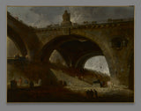 hubert-robert-1760-stari-most-umetniški-tisk-fine-umetniške-reprodukcije-stenske-art-id-adw84s3p7