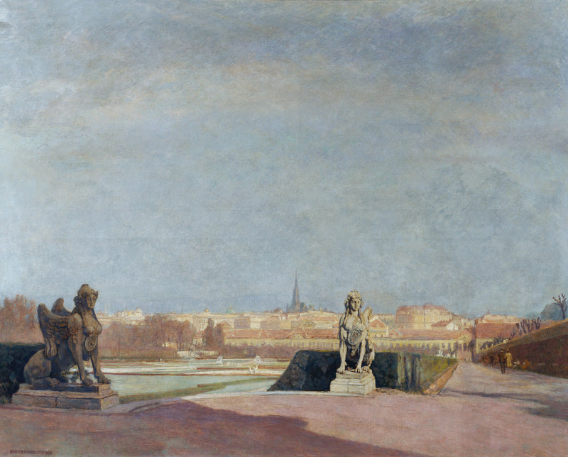 anton-hans-karlinsky-1943-view-from-belvedere-wien-art-print-fine-art-reproduction-wall-art-id-adxfjopot