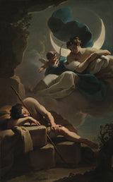 ubaldo-gandolfi-1770塞伦和恩迪米翁艺术版画精美艺术复制品墙艺术id-adymhiyke