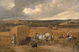 john-Frede sild-sr-1857-the-innhøstingen-art-print-kunst--gjengivelse-vegg-art-id-adymirl10