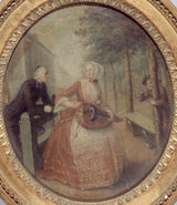 ecole-francaise-1775-fanchon-the-hurdy-gurdy-and-otac-lattaignant-1775-art-print-fine-art-reprodukcija-zidna-umjetnost