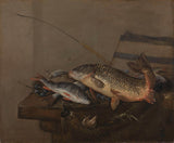 彼得·范努特-1648-静物与鱼艺术印刷精美艺术复制墙艺术 id-adyxtogrf