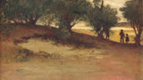 威廉·莫里斯·亨特（William Morris-hunt）1877年与杨柳木兰的沙丘艺术印刷精美的艺术复制品-墙-艺术-adzk4hag0
