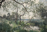 johan-krouthen-1885-vodni-rastlinski-motiv-iz-ostergotlanda-umetniški-tisk-likovne-reprodukcije-stenske-umetnosti-id-adzks0yn3