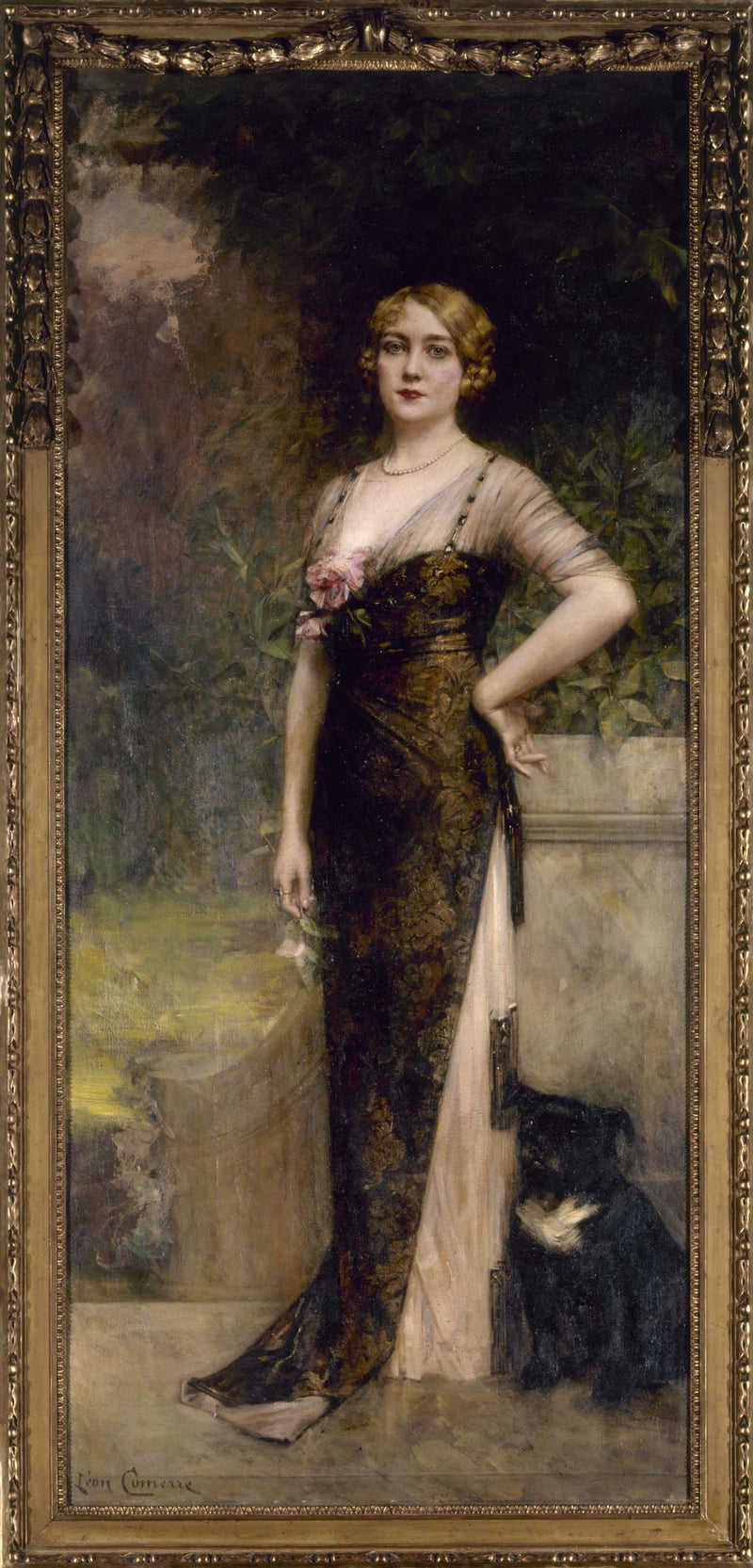 leon-francois-comerre-1913-portrait-of-madame-jean-maillard-norbert-art-print-fine-art-reproduction-wall-art
