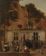 hendrick-van-der-burch-1650-kraadi-andmine-leideni-ülikoolis-kunstitrükk-peen-kunsti-reproduktsioon-seinakunsti-id-ae0a0ez00