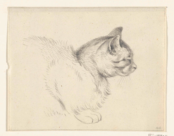 jean-bernard-1812-reclining-cat-to-the-right-art-print-fine-art-reproduction-wall-art-id-ae0qcci3w
