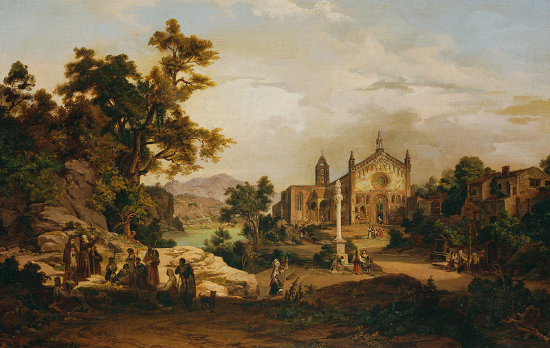 georg-petzolt-italian-landscape-with-pilgrims-art-print-fine-art-reproduction-wall-art-id-ae16nmket