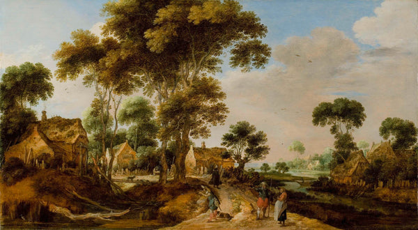 gillis-claesz-de-hondecoeter-1620-the-country-road-art-print-fine-art-reproduction-wall-art-id-ae1qc2un2