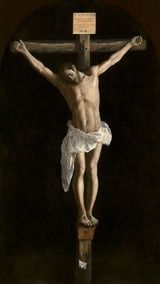 francisco-de-zurbaran-1627-de-kruisiging-kunstprint-kunst-reproductie-muurkunst-id-ae228ktje
