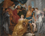 彼得·保罗·鲁本斯1617年，所罗门艺术印刷的判断精美的艺术复制品墙壁艺术id-ae23jwb0i