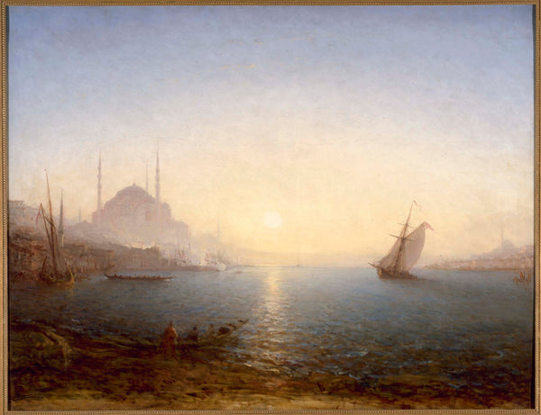 felix-ziem-1870-constantinople-hagia-sophia-at-sunrise-art-print-fine-art-reproduction-wall-art