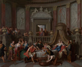 gerard-hoet-1700-o-banquete-de-cleópatra-art-print-fine-art-reprodução-wall-art-id-ae46qat8p