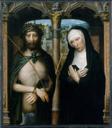 Adriaen-Isenbrant-1530-christ-coronato-con-spine-ecce-omo-e-il-lutto vergine-art-stampa fine-art-riproduzione-wall-art-id-ae63wc1v4