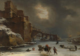 willem-schellinks-1650-city-wals-in-winter-art-print-fine-art-reproduction-wall-art-id-ae7lkris2