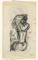 leo-gestel-1891-sketch-sheet-study-of-a-woman-art-print-fine-art-reproduction-wall-art-id-ae8to396e
