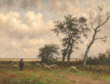 alphonse-stengelin-1875-landschap-in-drenthe-kunstprint-beeldende-kunst-reproductie-muurkunst-id-aec4z9s0o