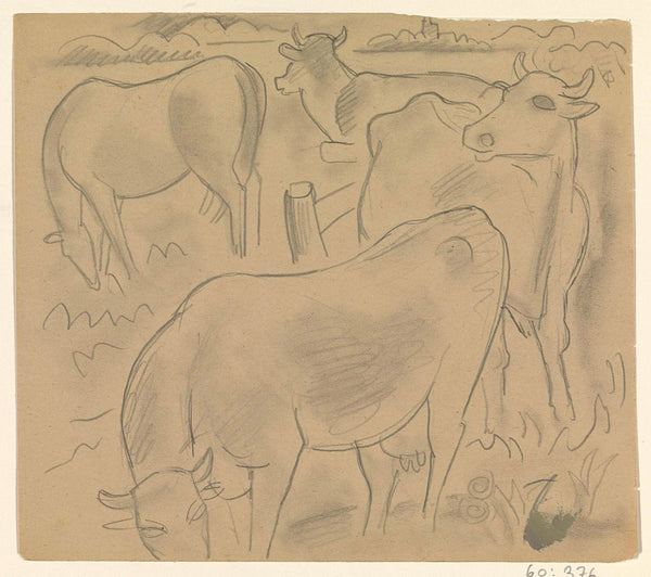leo-gestel-1891-three-cows-and-a-horse-in-a-pasture-art-print-fine-art-reproduction-wall-art-id-aedgpbchx
