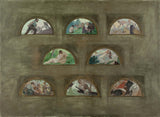victor-prouve-1892-visand-Pariisi linnahalli-maamõnude-inimtoidu-tööde-kündmise-karjamaade-saagi-armastuse-purjus-künni- saagi-virsiku-jahi-kunsti-print-kaunist kunsti-reproduktsiooni-seina-kunsti