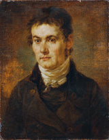 josef-georg-von-edlinger-1800-ağ qalstuklu adam