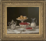 約翰·F·弗朗西斯-1855-甜點-靜物-藝術-印刷-精美-藝術-複製品-牆藝術-id-aeebjv7cw