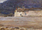 helen-allingham-1874-die-laaste-huis-in-lynmouth-kunsdruk-fynkuns-reproduksie-muurkuns-id-aefmdjhmu